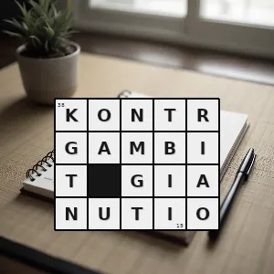 Hasło krzyżówkowe kontrgambit składający się z posunięć 1e4 e5 2f4 ef4 3sf3 f5 - kontrgambit gianutio – rozwiązanie, synonimy, podpowiedzi i definicje krzyżówkowe